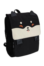 Load image into Gallery viewer, Black Shiba Inu Backpack
