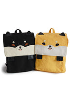 Load image into Gallery viewer, Black Shiba Inu Backpack