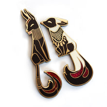 Load image into Gallery viewer, Best Friend Pin Set - Oris and Raphael