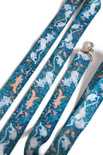 Load image into Gallery viewer, Teal Goaticorn Unicorn Lanyard