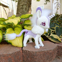 Load image into Gallery viewer, Lavender and White Goaticorn Unicorn Plush