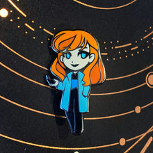 Load image into Gallery viewer, beverly crusher enamel pin
