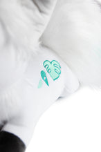 Load image into Gallery viewer, Green Monstera Leaf Queenie Fox Plush