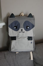 Load image into Gallery viewer, raccoon backpack