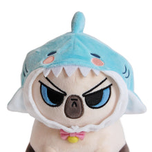 Load image into Gallery viewer, shark cat hat, cat hat shark, blue shark hat