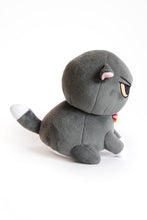Load image into Gallery viewer, Angry Cat Plush- Dark Gray Tux Version