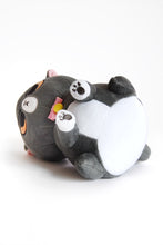 Load image into Gallery viewer, Angry Cat Plush- Dark Gray Tux Version