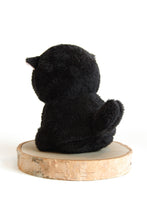 Load image into Gallery viewer, Angry Cat Plush- Fuzzy Black Void