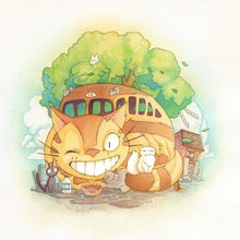 Load image into Gallery viewer, Catbus 11x11 Print
