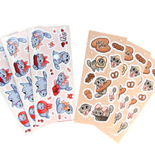 Load image into Gallery viewer, Angry Cat Sticker Set