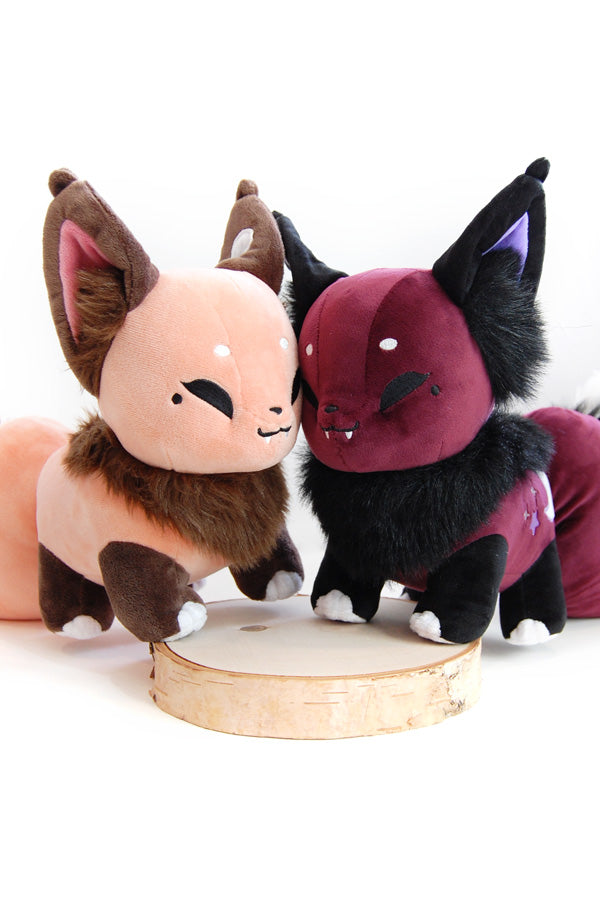Bashful Fox Stuffed Animal – Preppy Monogrammed Gifts