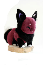 Load image into Gallery viewer, Floral Frolic Dawnsing Night Purple Fox Plush