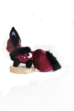 Load image into Gallery viewer, Floral Frolic Dawnsing Night Purple Fox Plush
