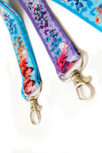 Load image into Gallery viewer, Laying in Flowers with Butterflies Lanyard