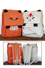 Load image into Gallery viewer, Floral Frolic Fox Backpack