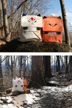 Load image into Gallery viewer, Floral Frolic Fox Backpack