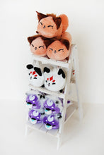 Load image into Gallery viewer, Floral Frolic Queenie, Dawnsing, and Rawra Bean Plush
