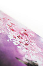 Load image into Gallery viewer, Rose Moon Fox Kitsune Okami 8 x 24 Poster with Red Foil