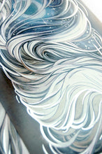 Load image into Gallery viewer, Spirit Wolf and Midnight Wolf 8x24 Foil Prints