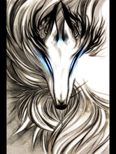 Load image into Gallery viewer, Winter Wolf 18x24 FOIL Printed Poster