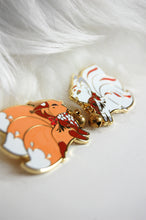 Load image into Gallery viewer, Jingle Fox Enamel Pins (Red Version)