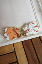 Load image into Gallery viewer, Jingle Fox Enamel Pins (Red Version)