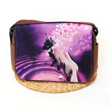 Load image into Gallery viewer, Rose Moon Fox Messenger Bag