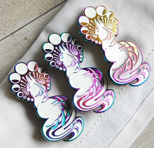 Load image into Gallery viewer, Rainbow Metal Moon Queenie Pin