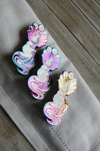 Load image into Gallery viewer, Rainbow Metal Moon Queenie Pin