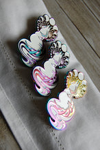 Load image into Gallery viewer, Rainbow Metal Moon Queenie Pin