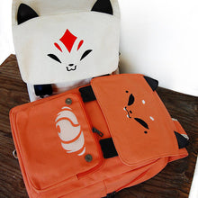 Load image into Gallery viewer, Floral Frolic Fox Backpack