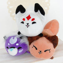 Load image into Gallery viewer, Floral Frolic Queenie, Dawnsing, and Rawra Bean Plush