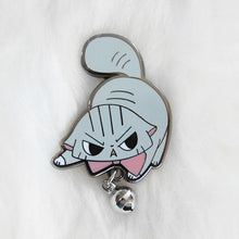 Load image into Gallery viewer, Angry Cat Hissy Fit Enamel Pin
