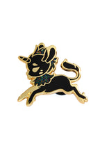 Load image into Gallery viewer, Prancing Goaticorn Black Unicorn Pin
