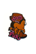 Load image into Gallery viewer, Fringe Boots Clydesdale Pin
