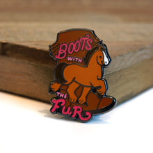 Load image into Gallery viewer, Fringe Boots Clydesdale Pin
