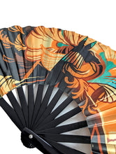 Load image into Gallery viewer, Bronze Horizon Jackal Hand Snap Fan
