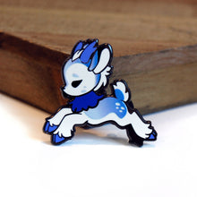 Load image into Gallery viewer, Prancing Goaticorn Ice Caribou Pin

