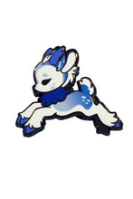 Load image into Gallery viewer, Prancing Goaticorn Ice Caribou Pin
