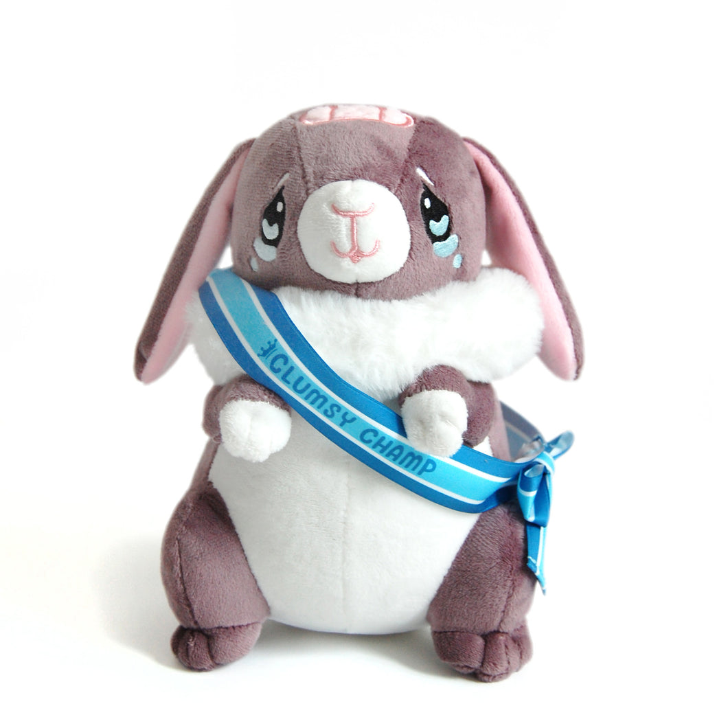 Clumsy Champ Bunny Plush