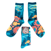Load image into Gallery viewer, Crazy Clownfish Socks
