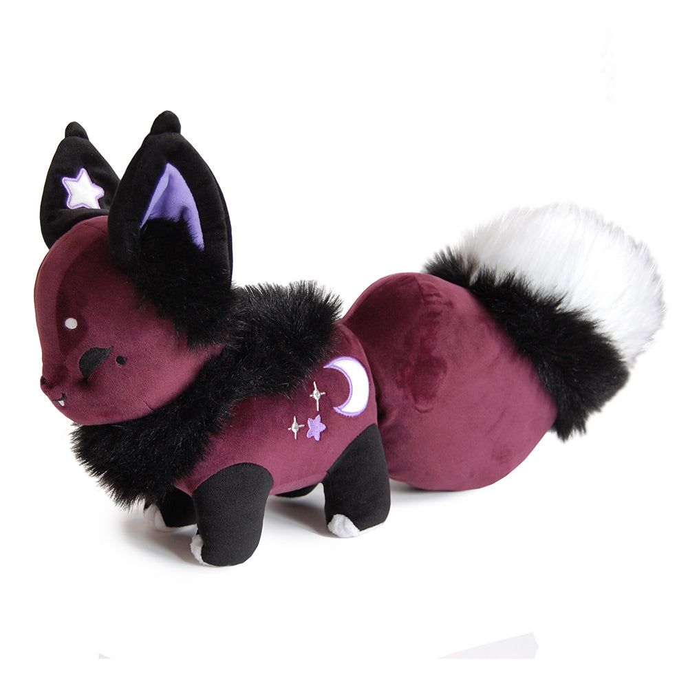 Floral Frolic Dawnsing Night Purple Fox Plush – FloralFrolicFoxes