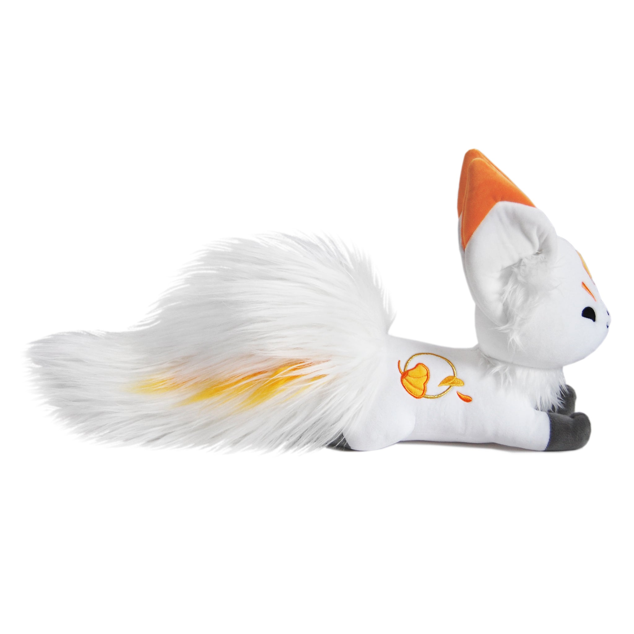 Golden Ginkgo Queenie Fox Plush – FloralFrolicFoxes