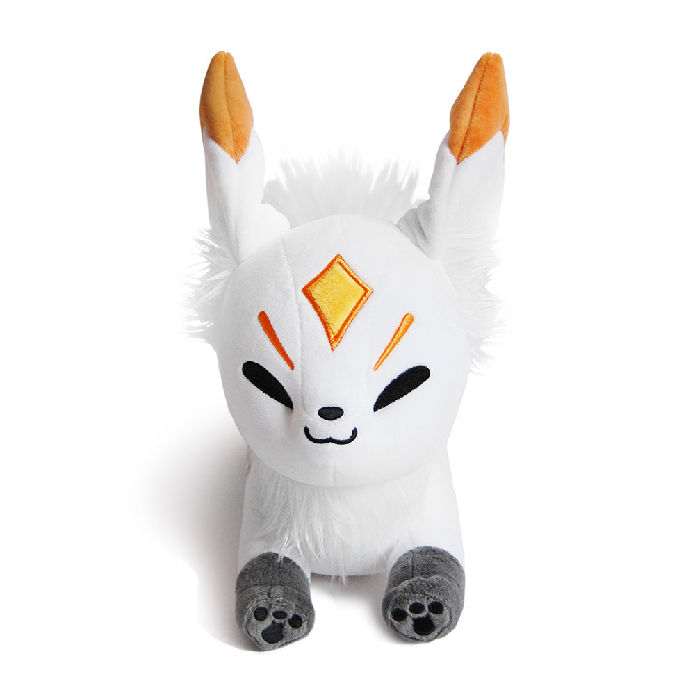 Golden Ginkgo Queenie Fox Plush – FloralFrolicFoxes