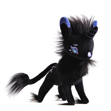 Load image into Gallery viewer, Goaticorn Black Unicorn Plush
