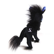 Load image into Gallery viewer, Goaticorn Black Unicorn Plush
