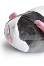 Load image into Gallery viewer, Gray Stripey Pigtato Guinea Pig Plush
