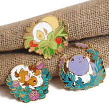 Load image into Gallery viewer, Guinea Pig Foods Enamel Pin - Alfalfa
