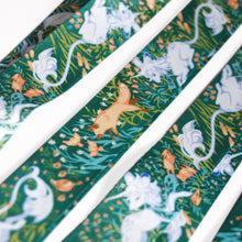 Load image into Gallery viewer, Green Goaticorn Unicorn Lanyard
