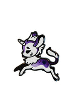 Load image into Gallery viewer, Prancing Goaticorn Lavender Goaticorn Pin
